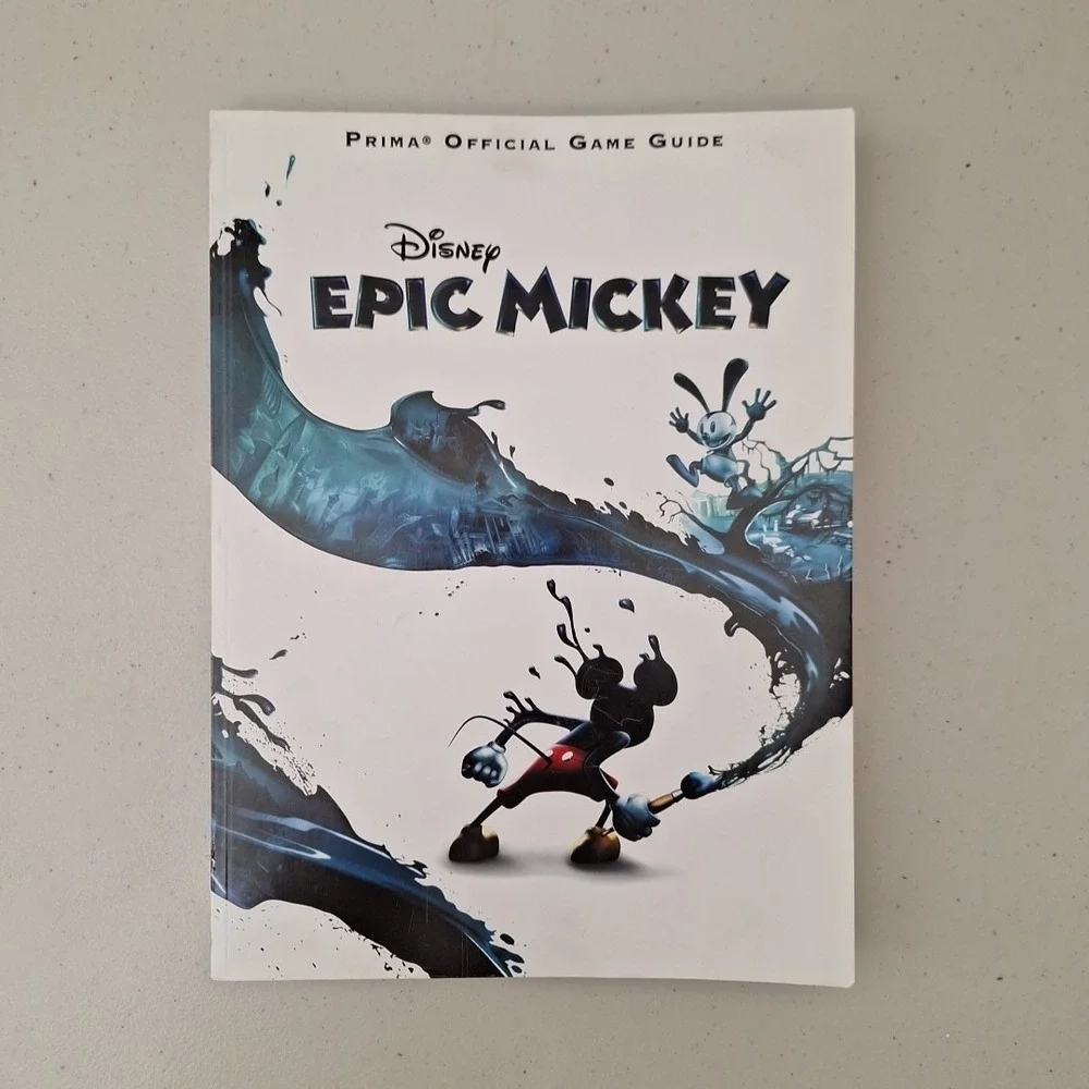 Disney Epic Mickey Prima Official Game Guide Book
